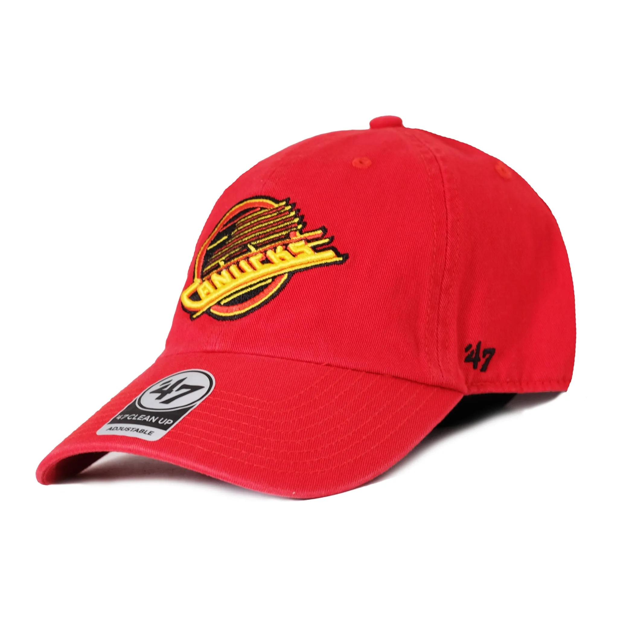 47 Brand NHL Clean Up Adjustable Hat - Vancouver Canucks Third Skate