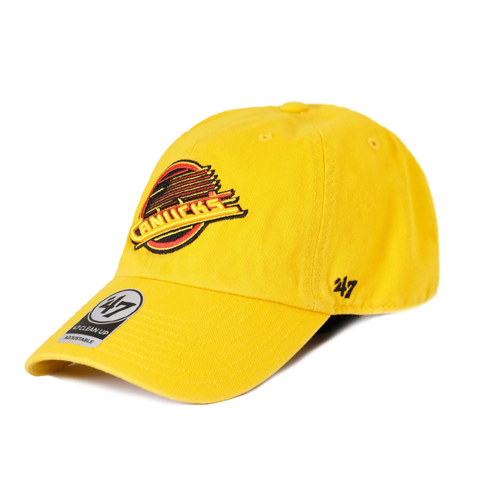 47 Brand NHL Clean Up Adjustable Hat - Vancouver Canucks Third Skate