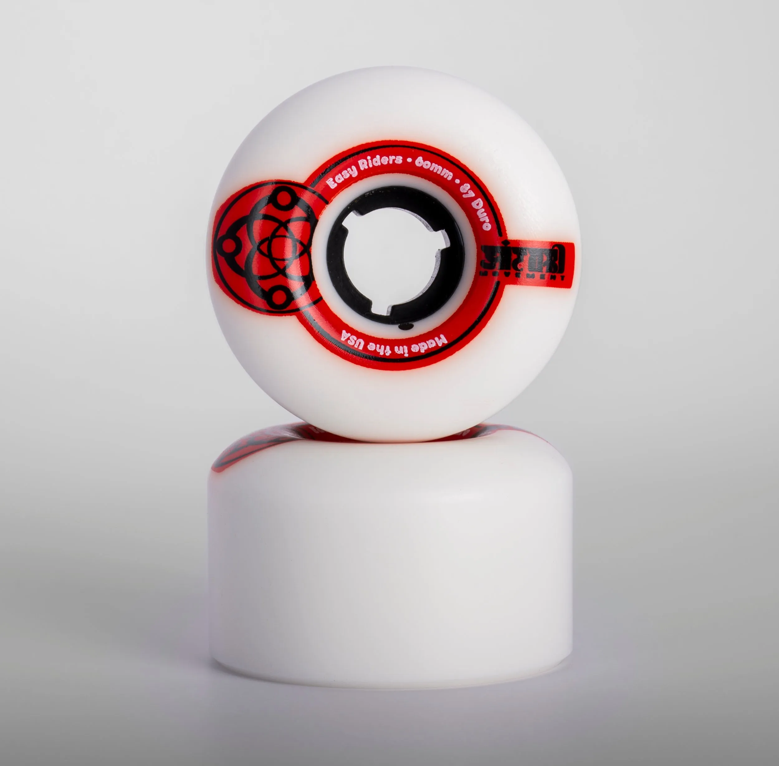60mm Easy Rider Cruiser Skate Wheels (87a)