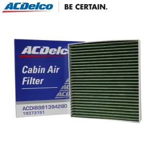 ACDelco PM2.5 Multi-Functional Cabin Air Filter for Mitsubishi  Lancer 08-18, Mitsubishi ASX 10-, Mitsubishi Outlander, Nissan NP300 Calibre, Nissan Serena C24 99-05, Nissan Xtrail T30 00-13, Nissan Terra