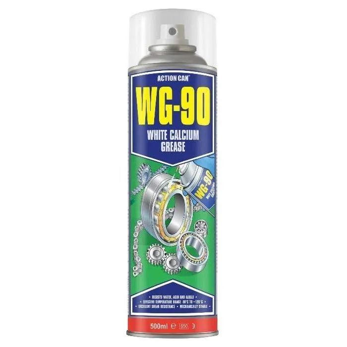 Action Can WG - 90 White Calcium Grease - 500ml