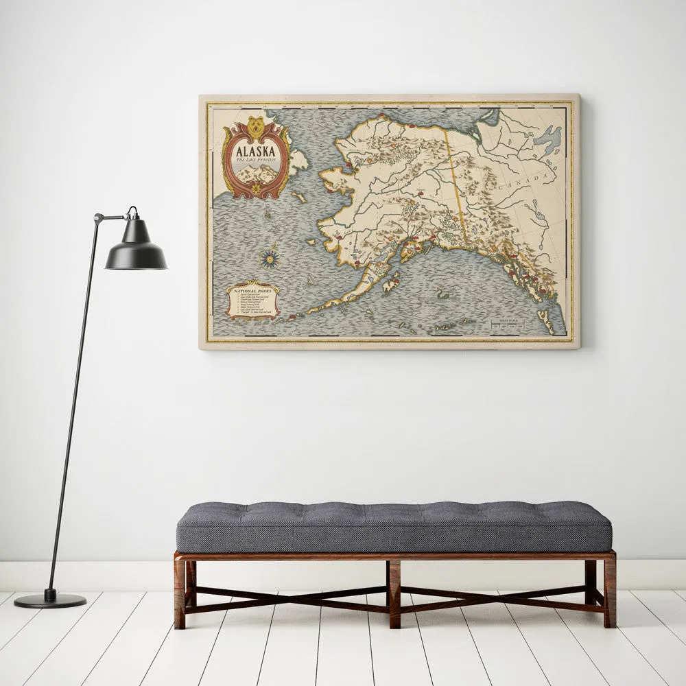 Alaska National Parks Map
