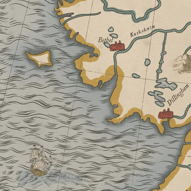 Alaska National Parks Map
