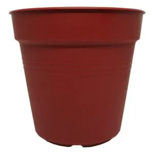 BABA TP-85 Smoky Brown Plastic Pot (8.5cmØ x 7.5cmH)