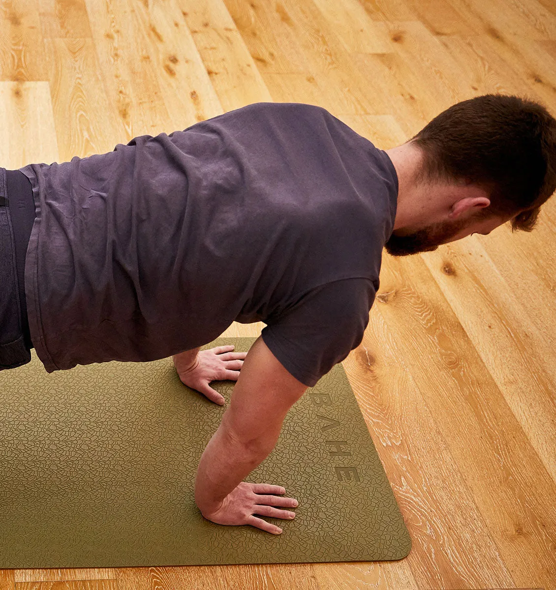 BAHE Super Grip Yoga Mat - 6mm - Gold Kiwi
