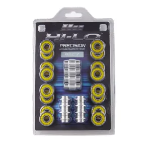 Bauer HI-LO Abec 7 Bearings - 16 Pack