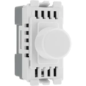BG RDTR Nexus Grid Dimmer 2-Way 200W Trailing Edge - White