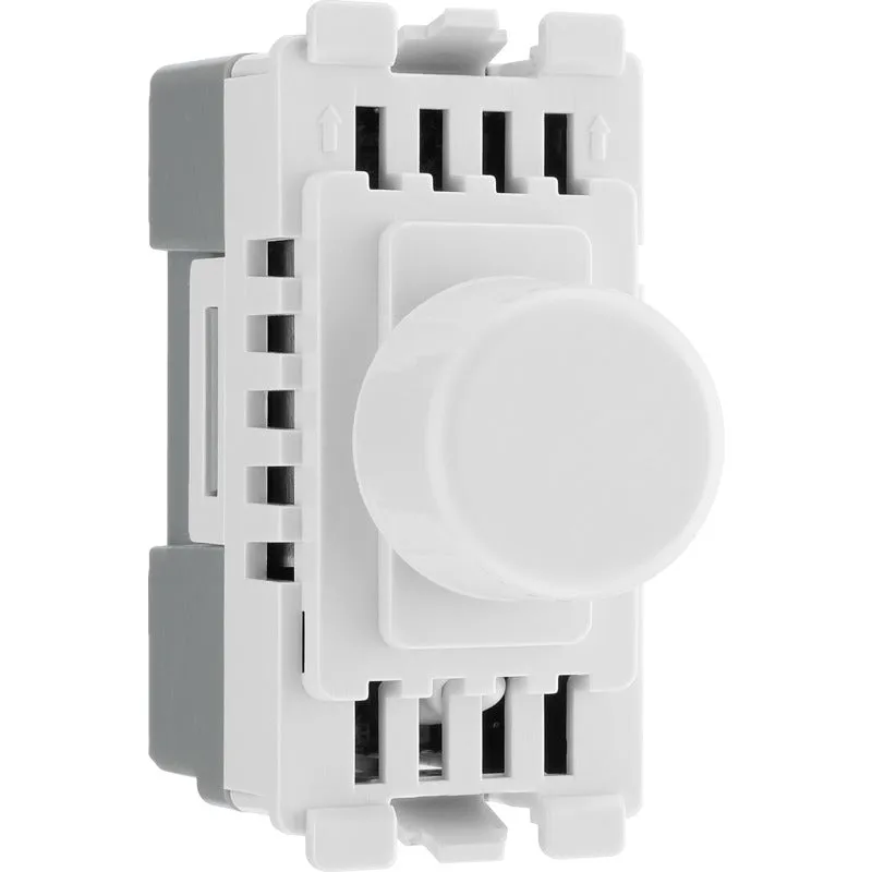 BG RDTR Nexus Grid Dimmer 2-Way 200W Trailing Edge - White