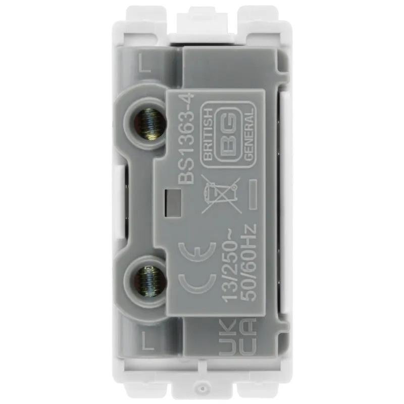 BG RFUSE Nexus Grid Fuse Holder - White