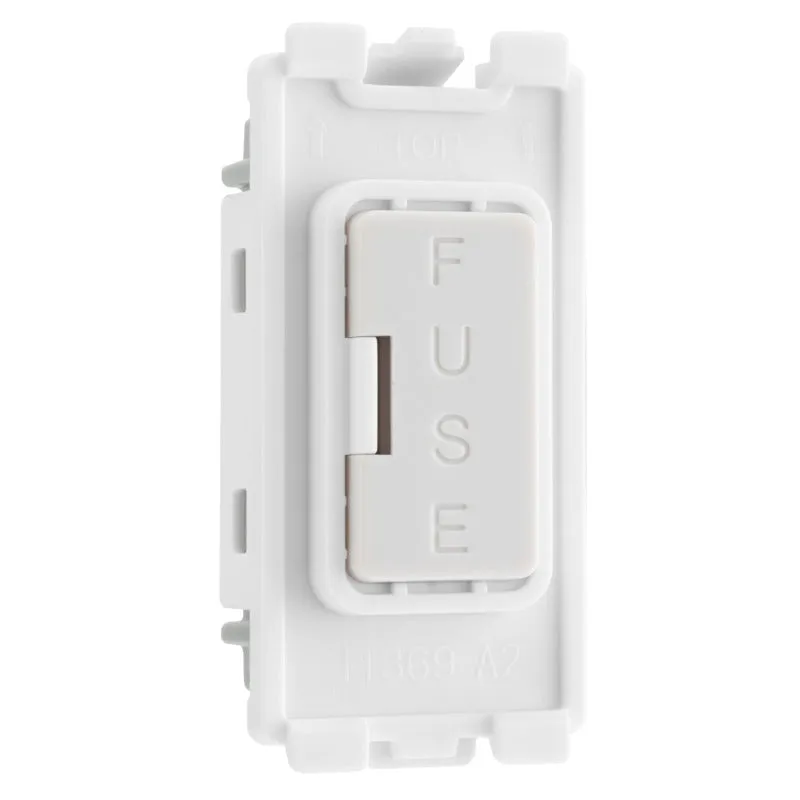 BG RFUSE Nexus Grid Fuse Holder - White
