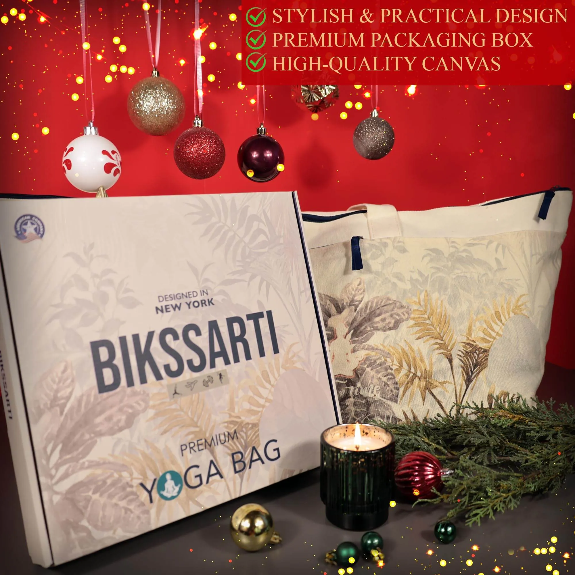 BIKSSARTI Yoga Mat Bag (JUNGLE)
