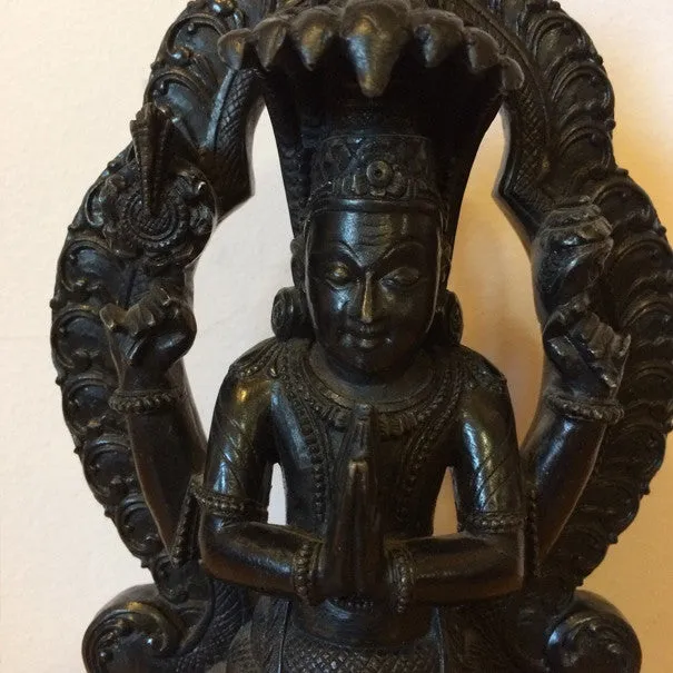 Black Soapstone Patanjali