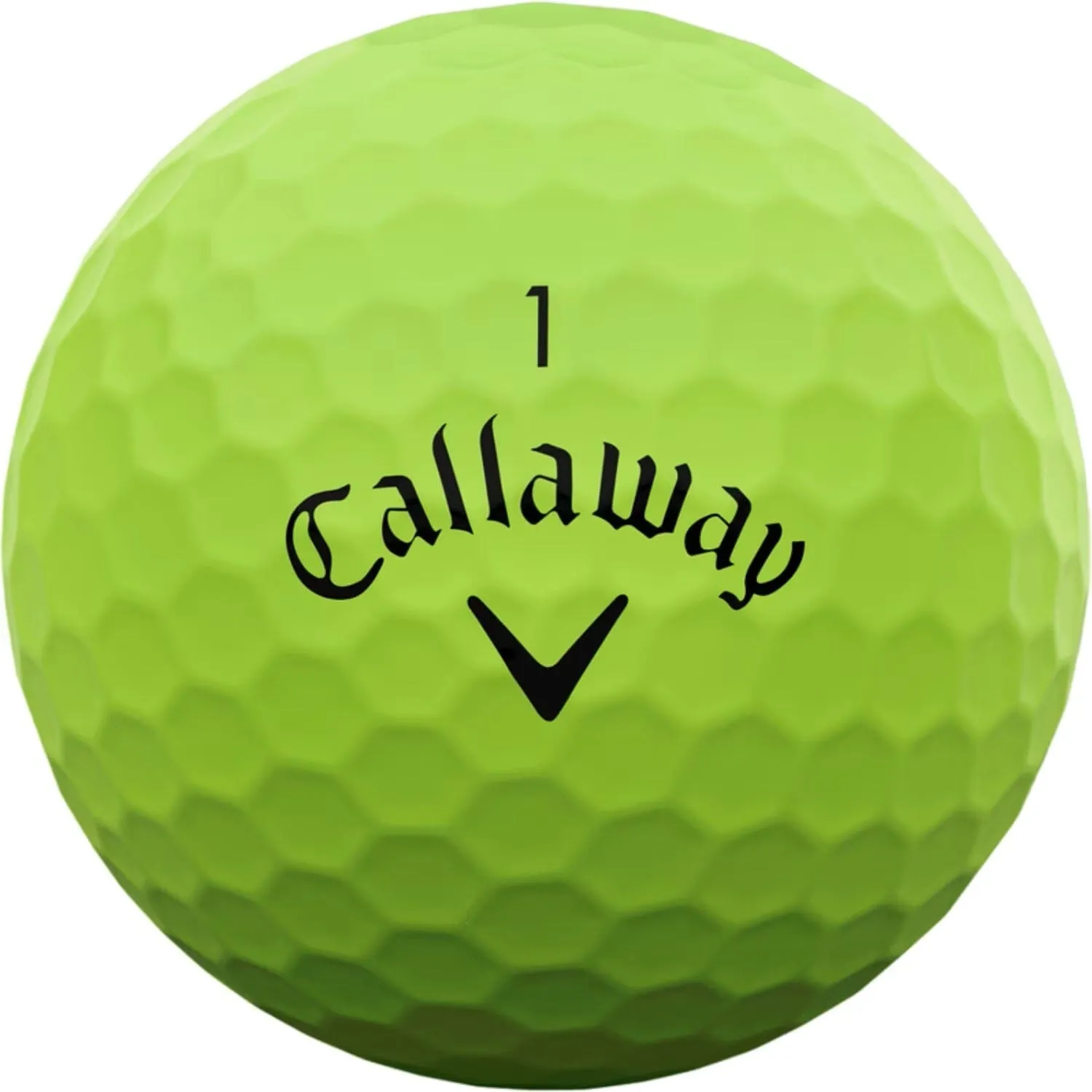 Callaway 2025 Supersoft Green Golf Balls 12Pk