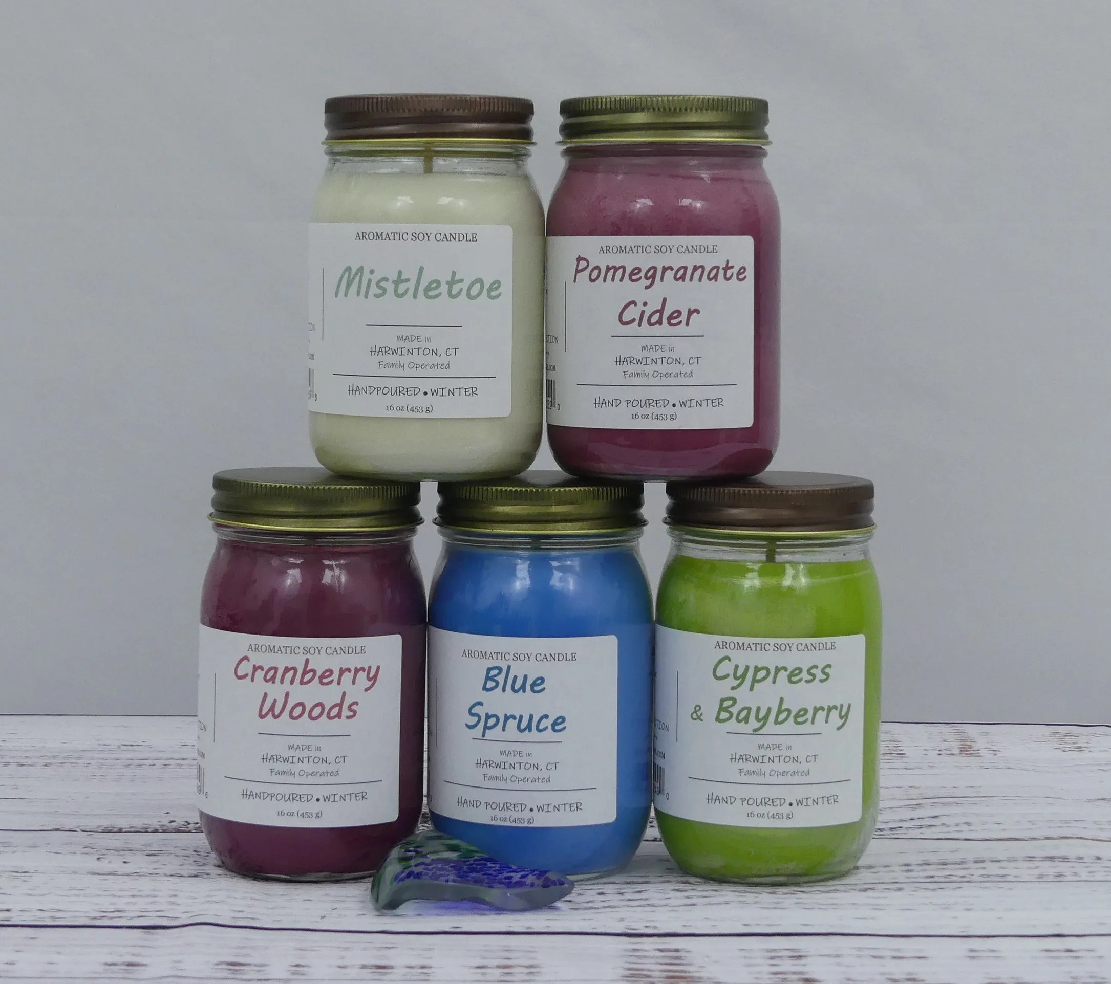 Candle Winter Blue Spruce