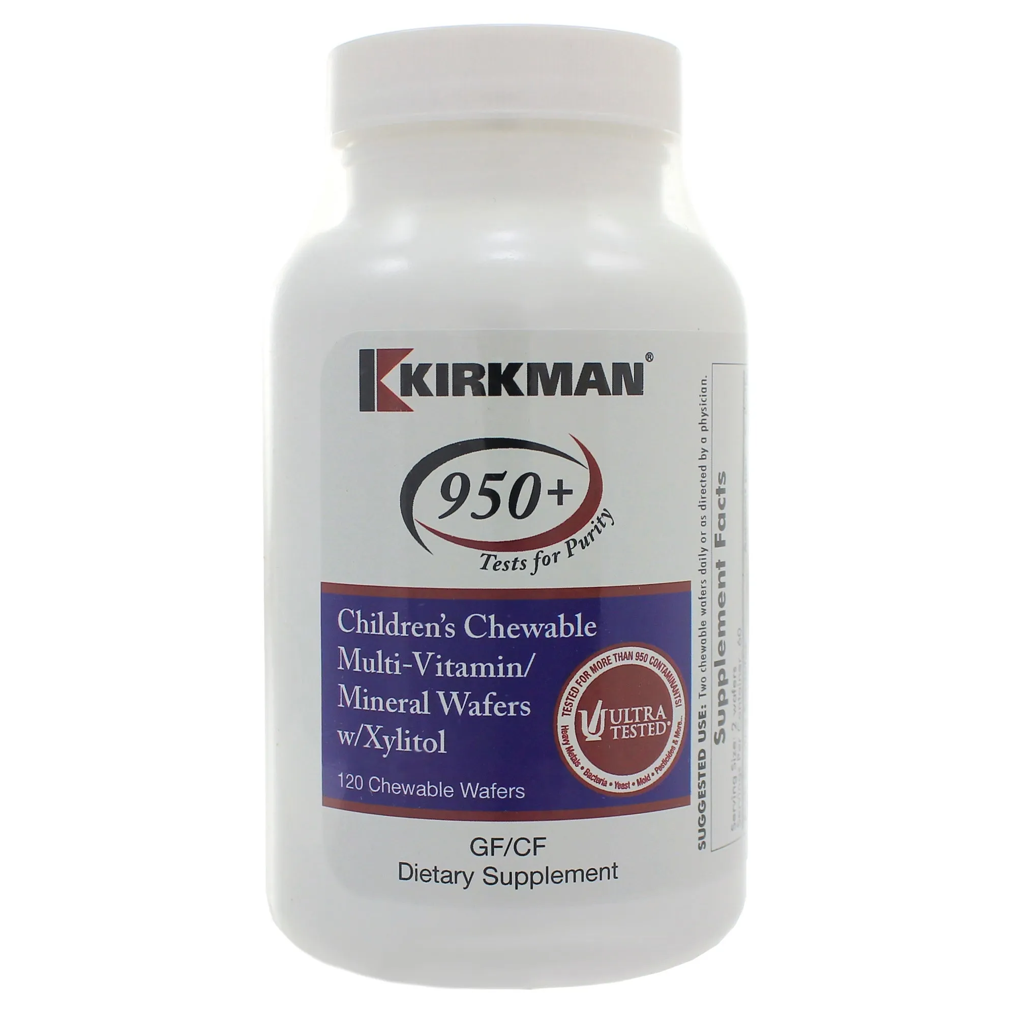 Children&#039;s Chewable Multi-Vitamin/Mineral w Xylitol 120ct