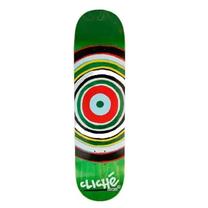 Cliche Painted Circle 8." Tabla de Skate