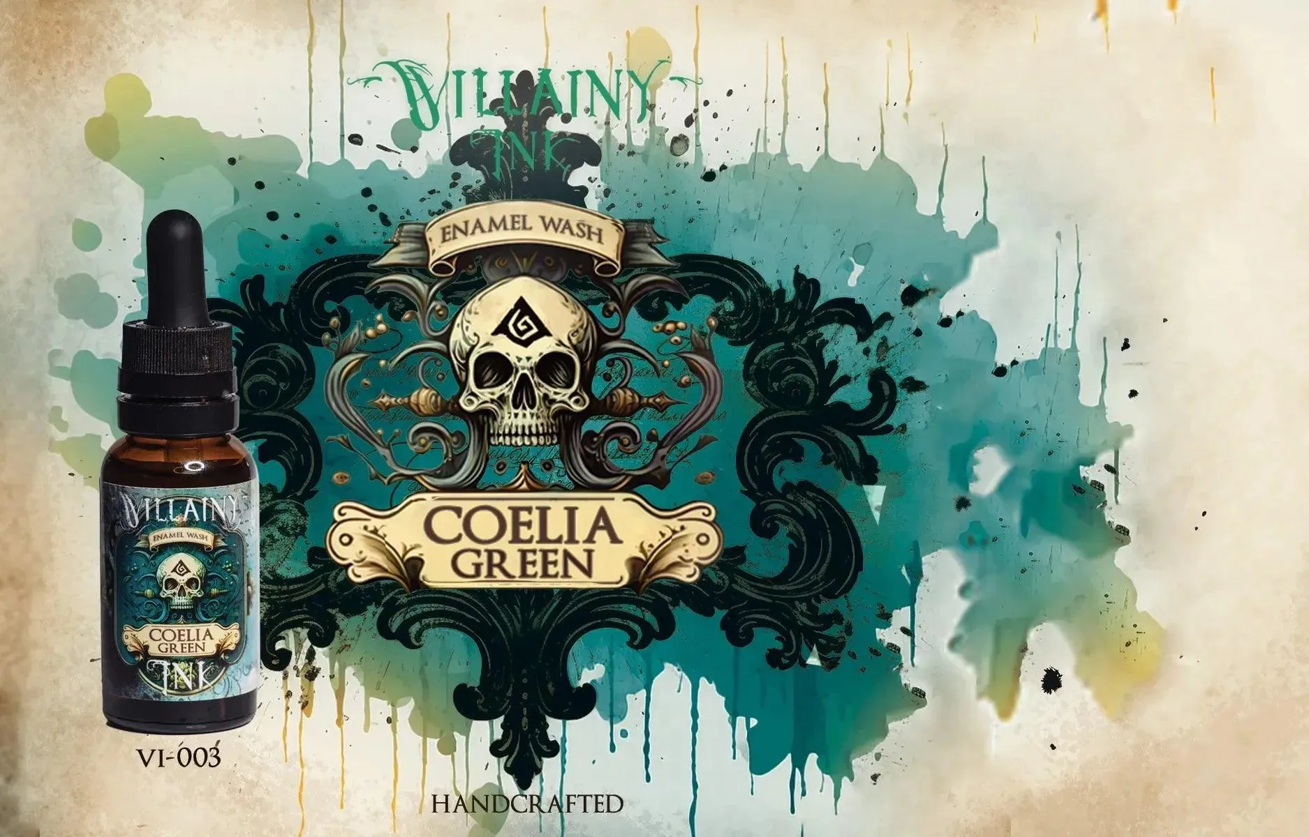 Coelia Green - Enamel Wash (30 mL)