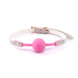 Cosmo Bondage Ball Gag - Rainbow