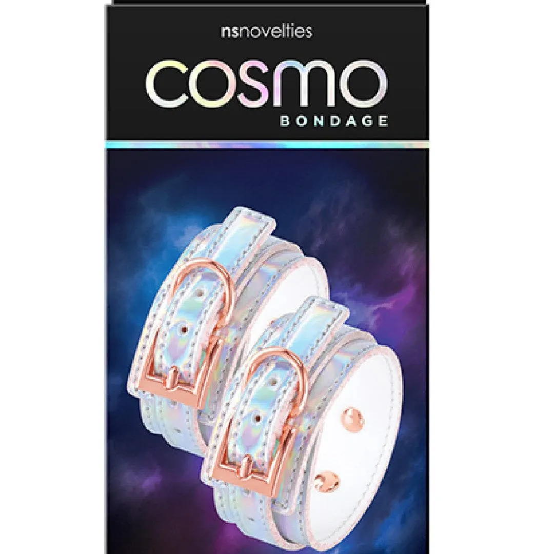 Cosmo Bondage Holographic Wrist Cuffs