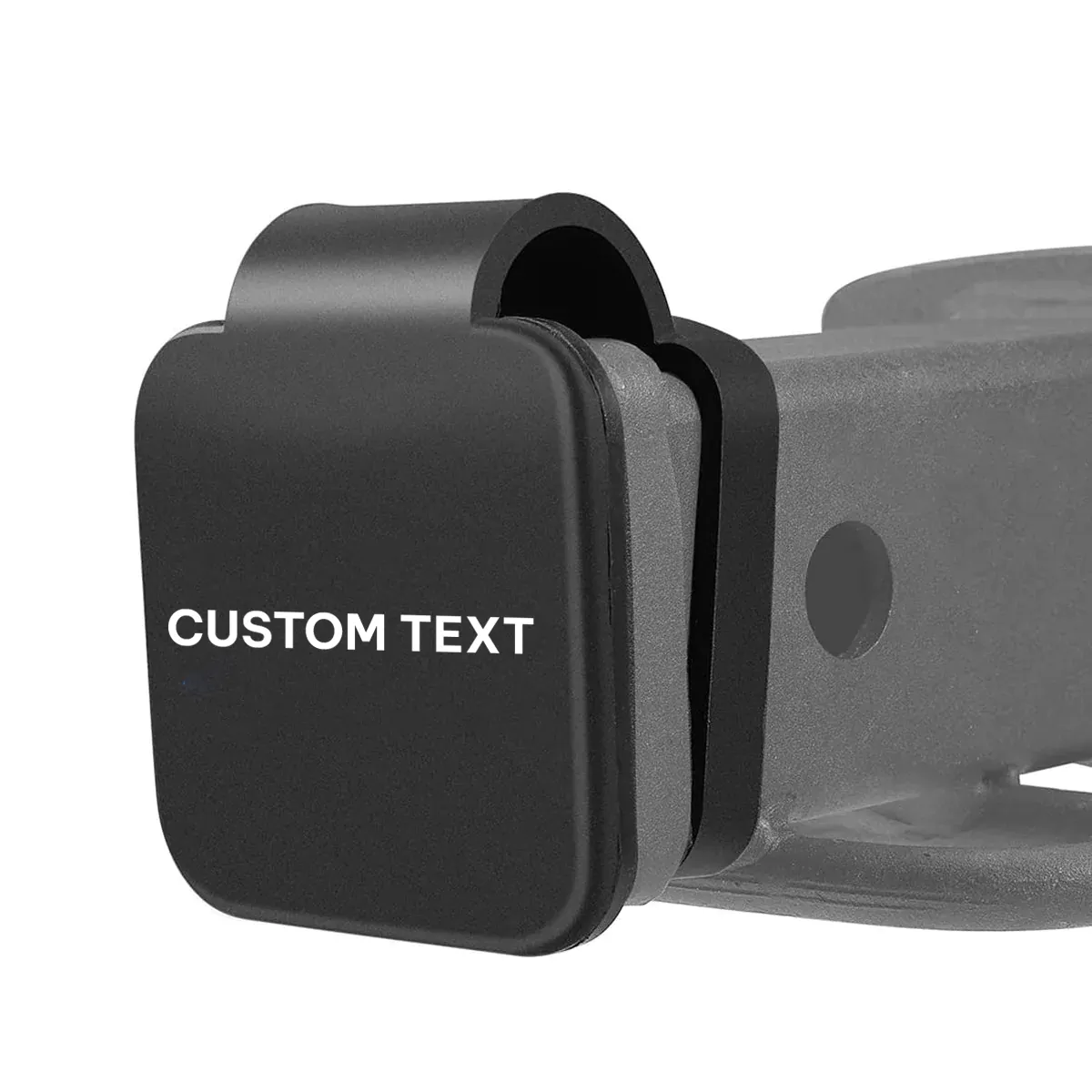 Custom Text For Trailer Hitch Cover, Compatible with All Cars, 2 Pack 2 Inch Receiver Hitch Plug Insert Tube Hitch Plug Trailer Hitch Plug Receiver Tube Cover KX13987