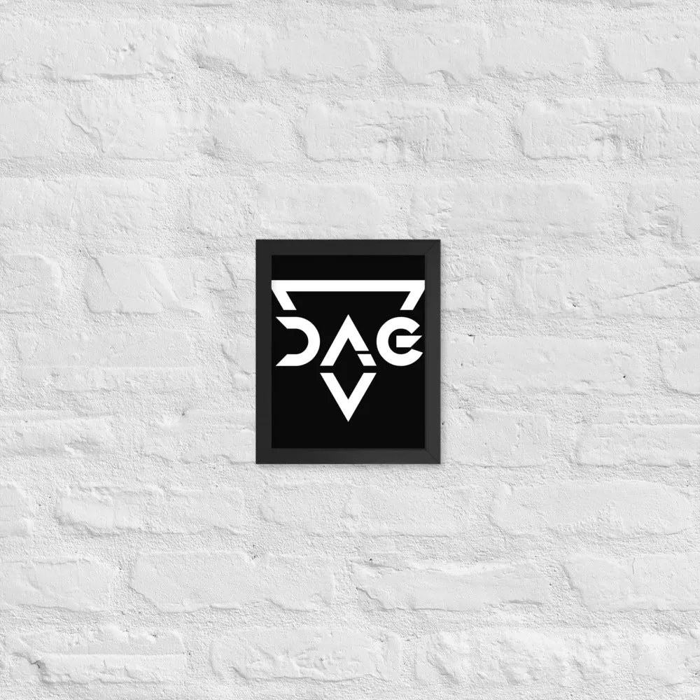 DAG Gear Framed poster