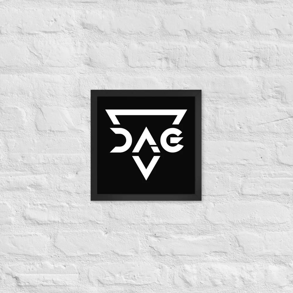 DAG Gear Framed poster