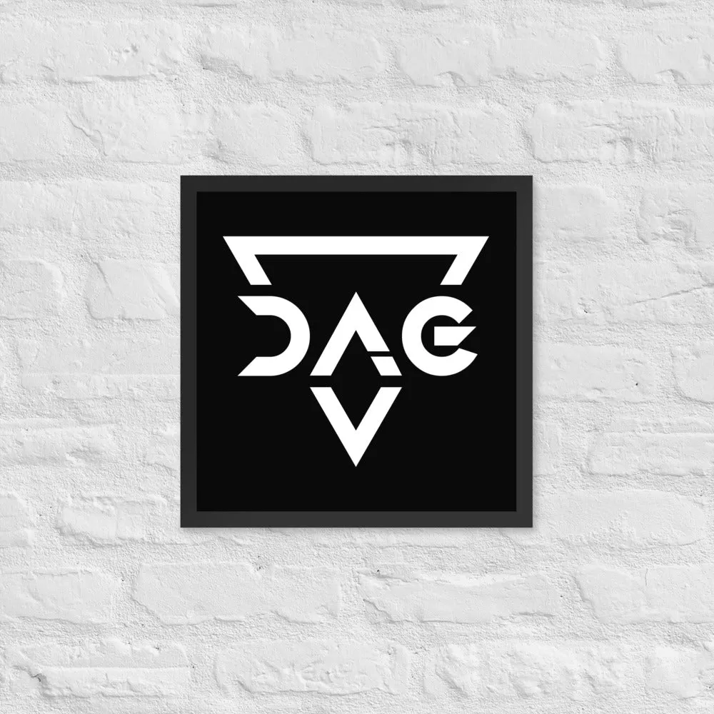 DAG Gear Framed poster