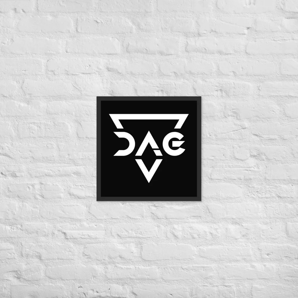 DAG Gear Framed poster