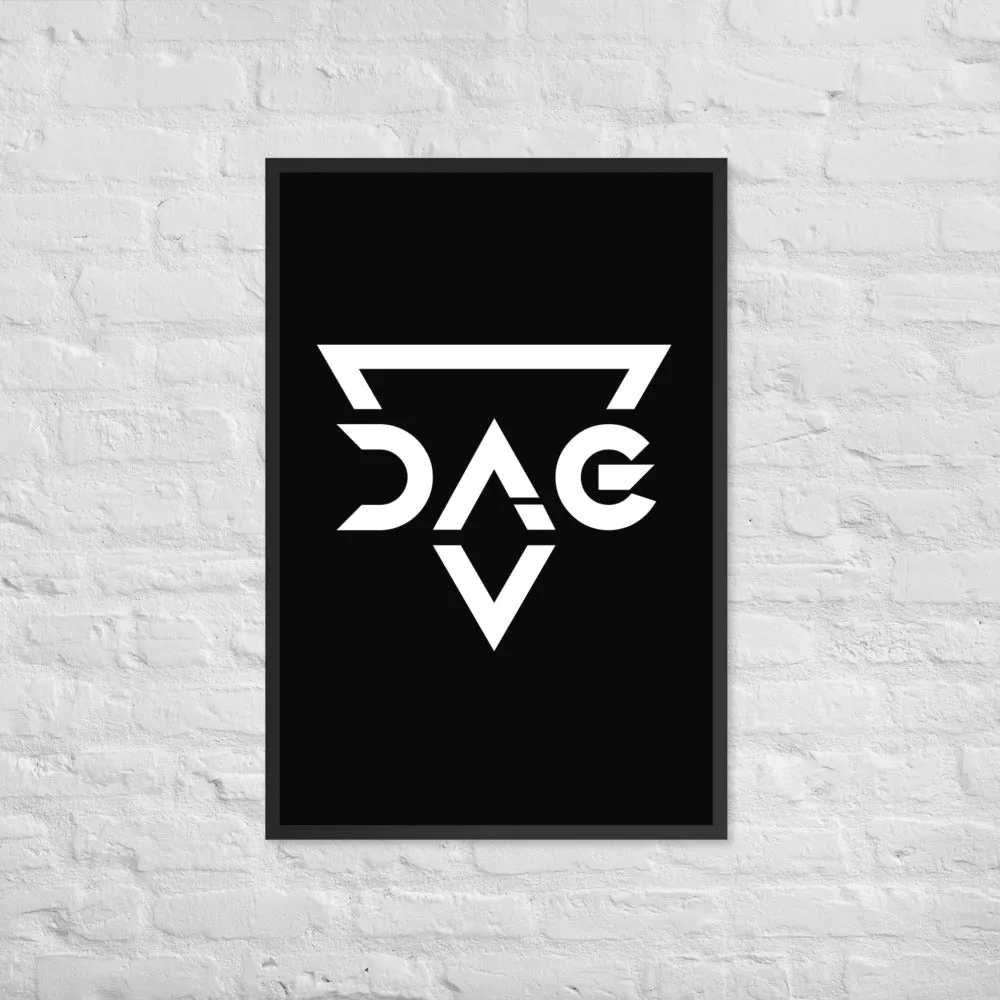 DAG Gear Framed poster