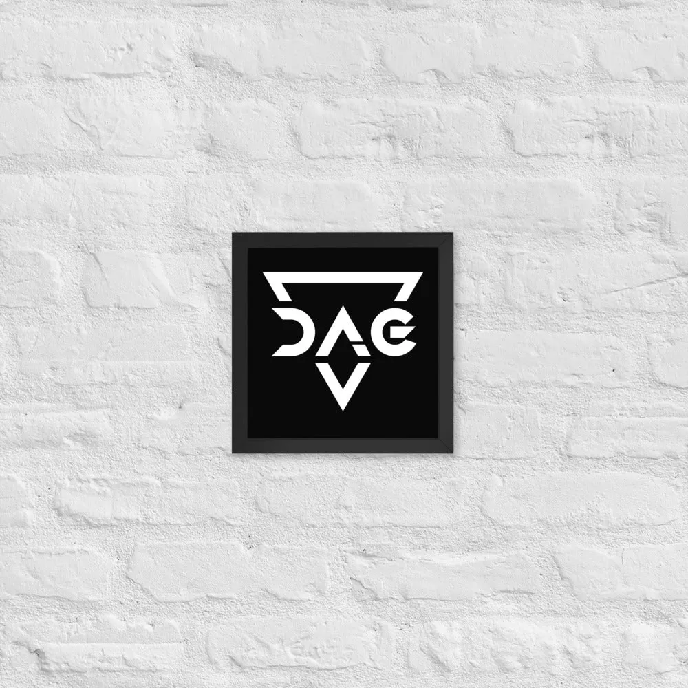 DAG Gear Framed poster