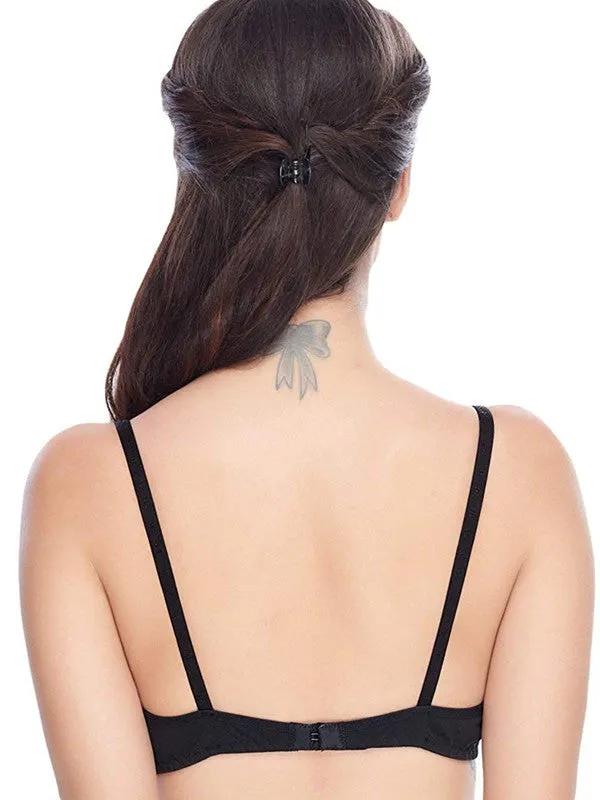 Daisy Dee Black Padded Non Wired Full Coverage Bra NALAMDE-Black