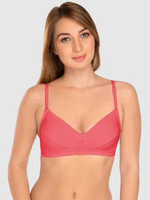 Daisy Dee Carrot Non Padded Non Wired Full Coverage Bra NCLBR-Carrot