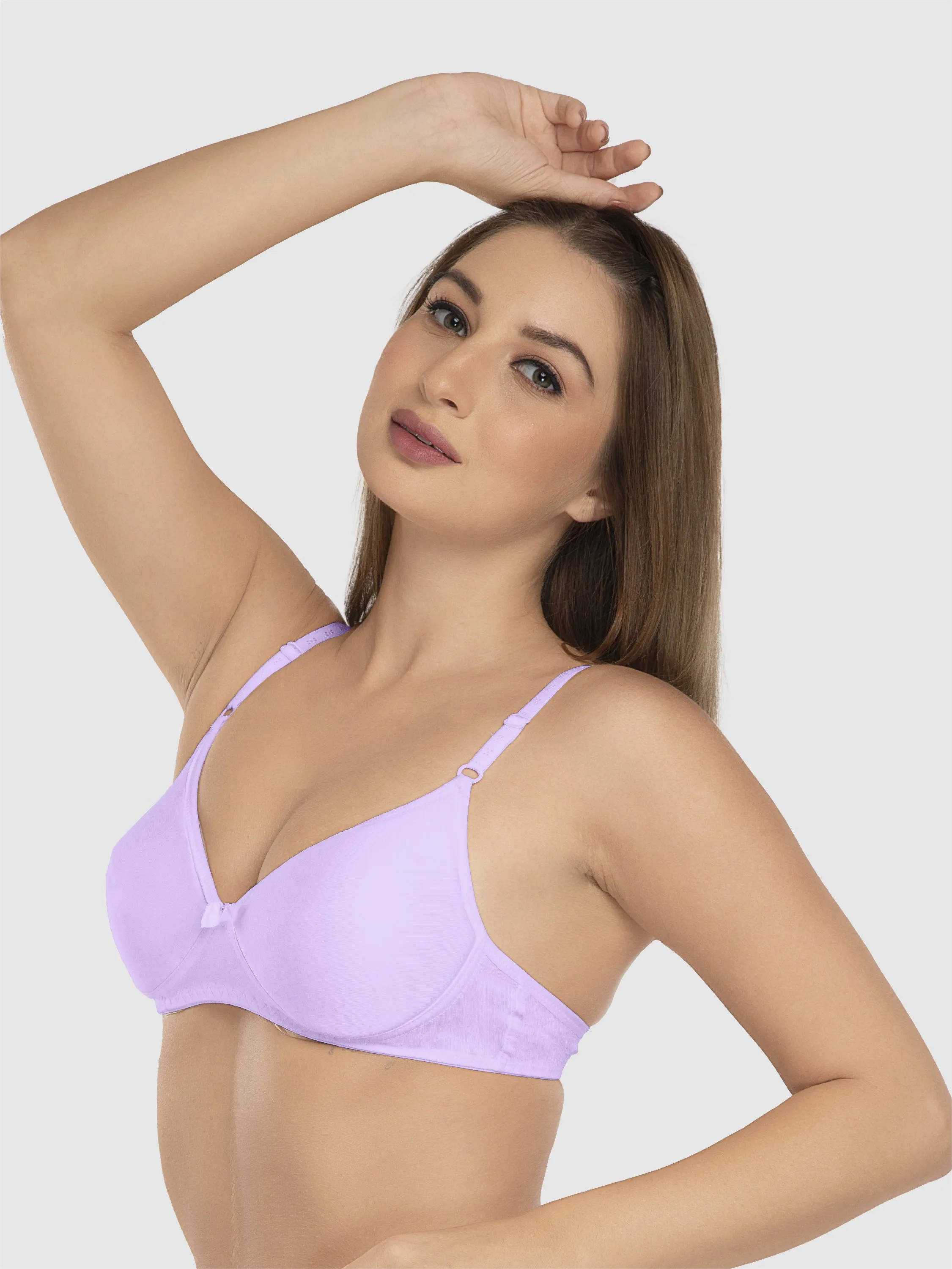 Daisy Dee Lavender Padded Non Wired Full Coverage Bra NALAMDE-L.Lavender
