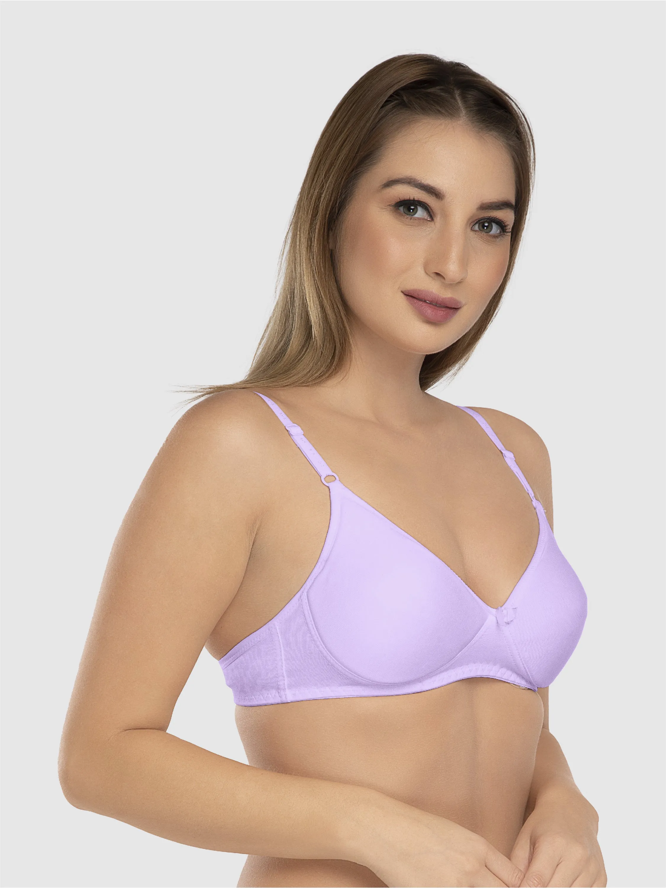Daisy Dee Lavender Padded Non Wired Full Coverage Bra NALAMDE-L.Lavender