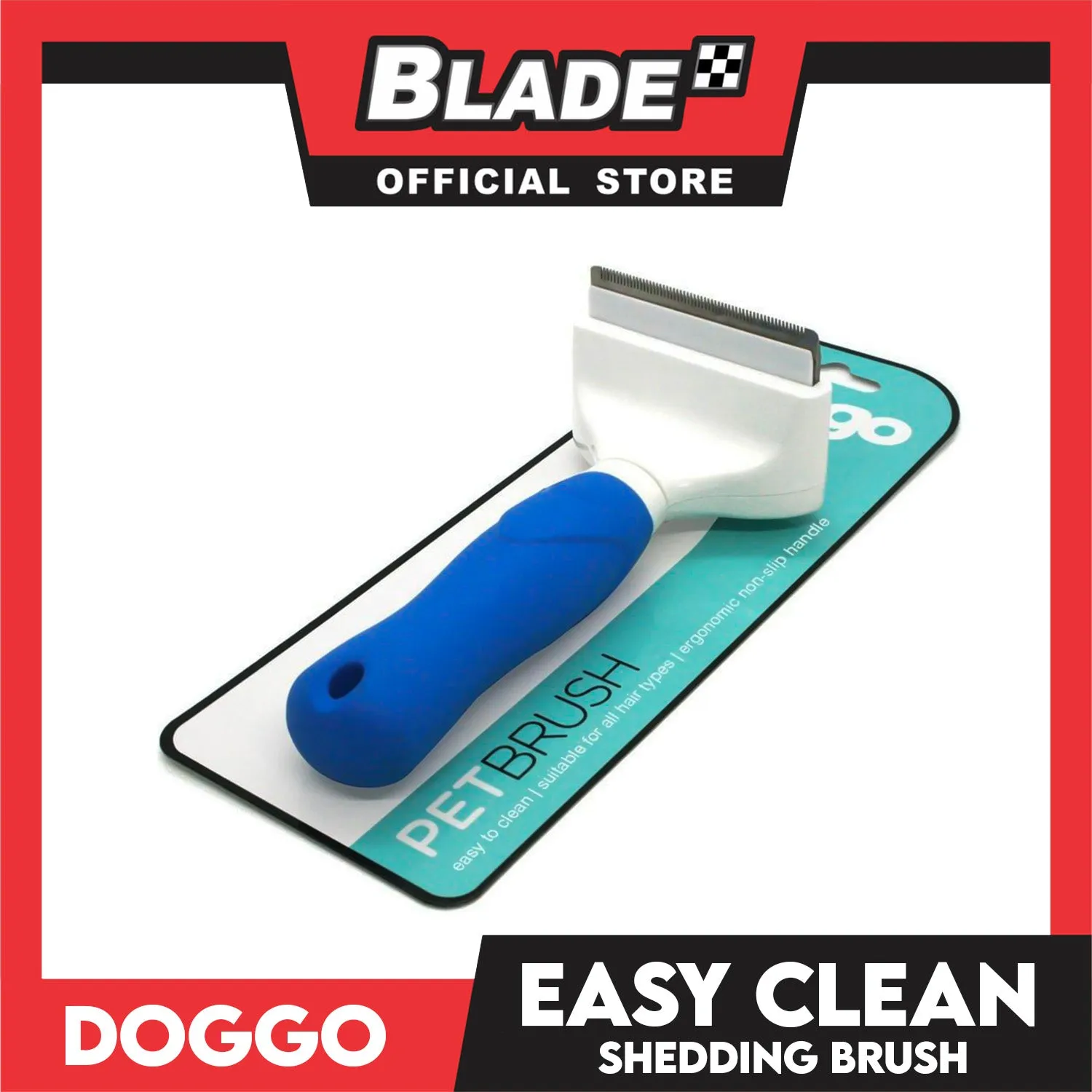 Doggo Easy Clean Shedding Brush Comb for Your Dog