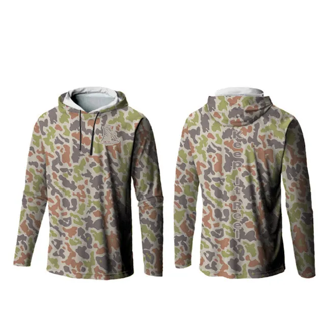 Duck Camo Hoodie Long Sleeve Performance Dri-fit (H04)