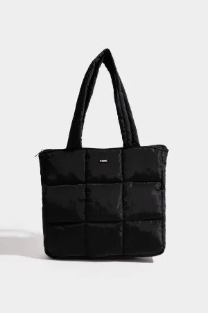 Easy Clean Puffer Tote Bag