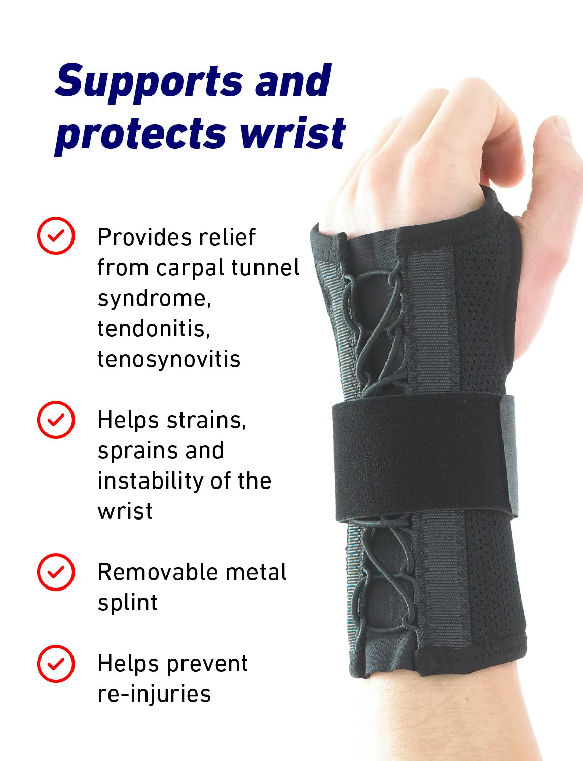 Easy-Fit Wrist Brace