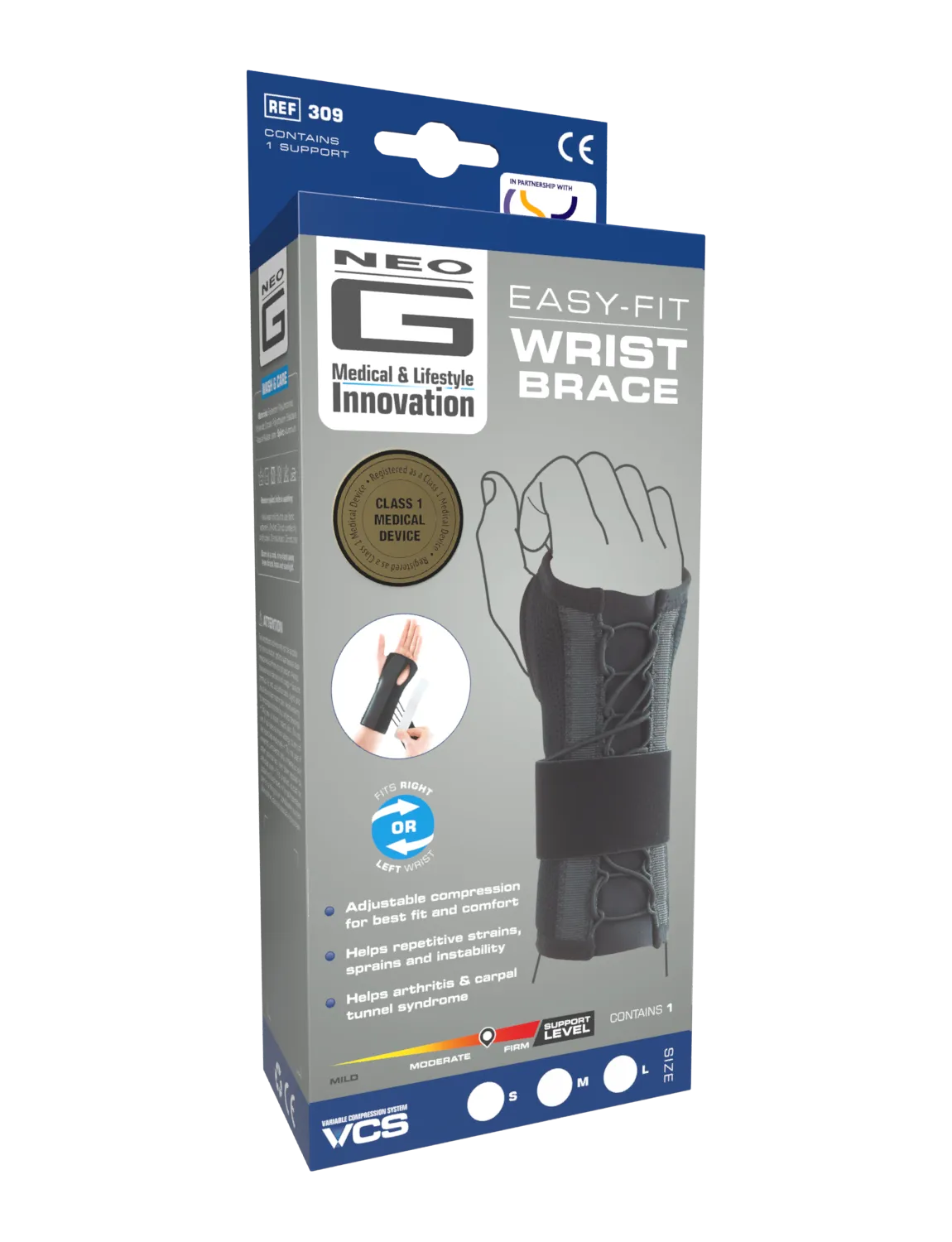 Easy-Fit Wrist Brace