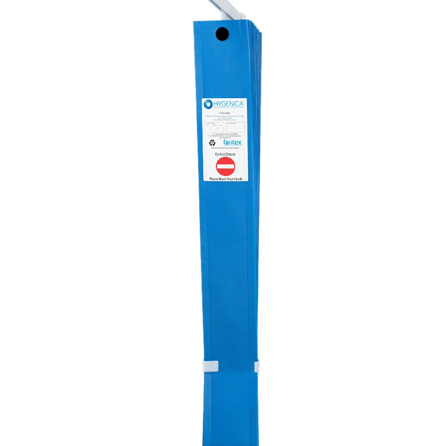 Fantex Disposable Curtains | Standard | Easy Fit | Light Blue | Single