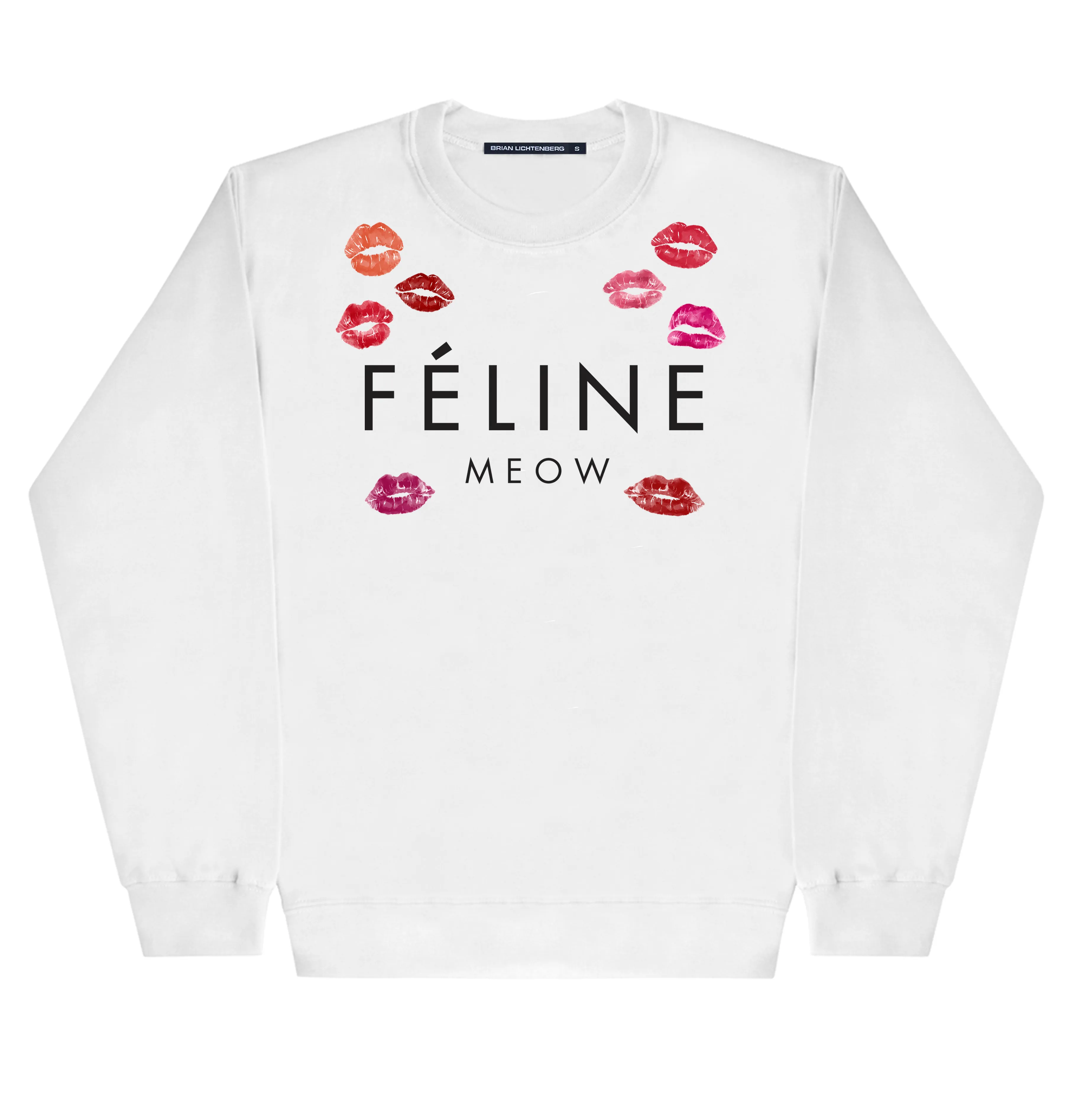 FELINE KISS SWEATSHIRT