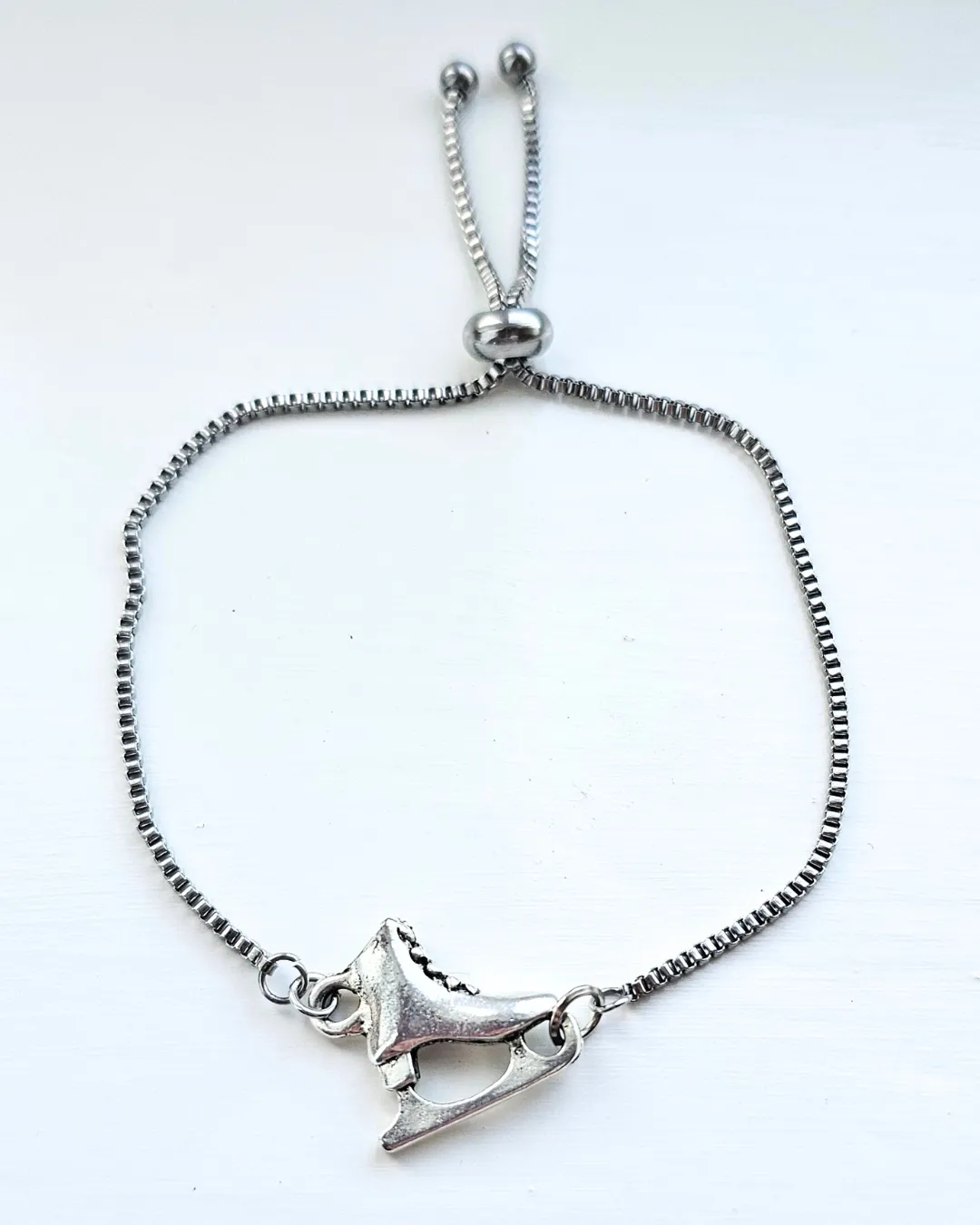 Figure Skate Bracelet