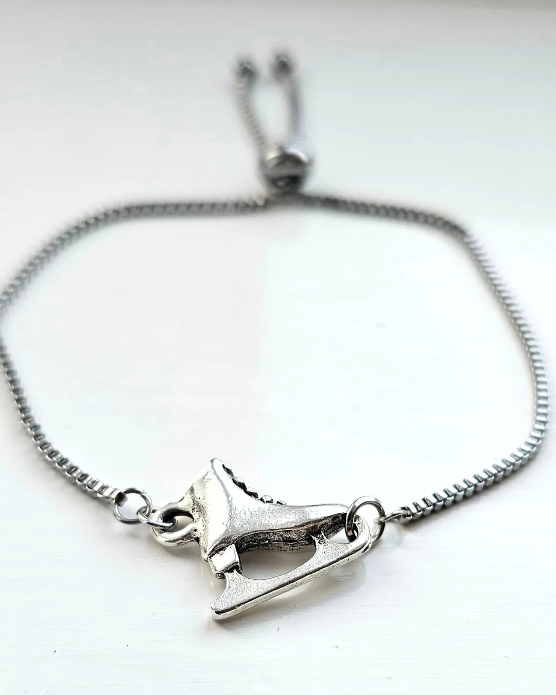 Figure Skate Bracelet