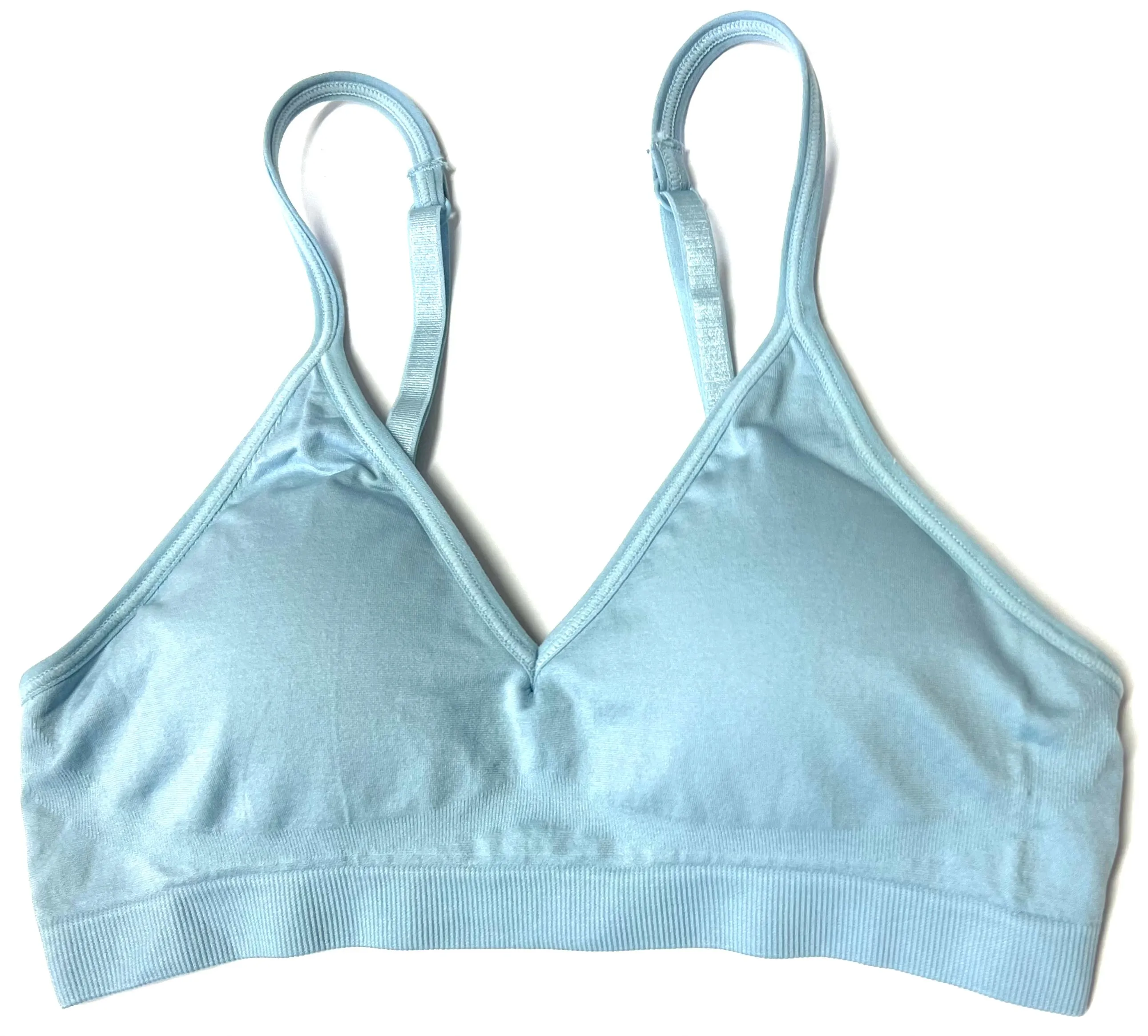 Fitted V-Front Adjustable / Convertible Straps Padded Bra