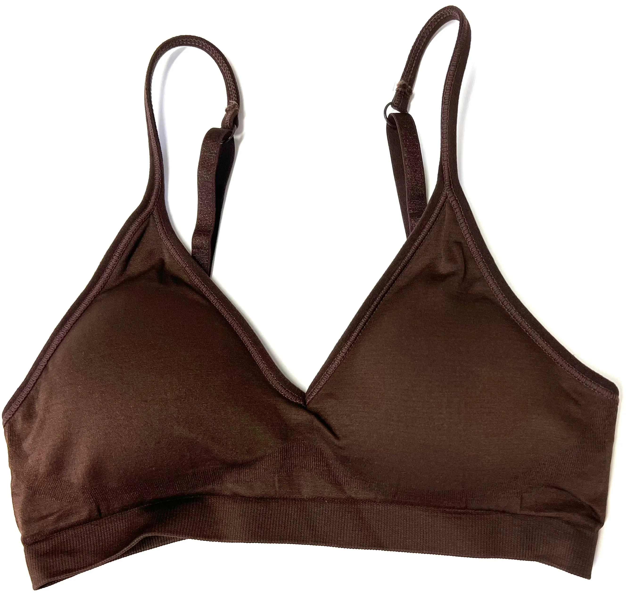 Fitted V-Front Adjustable / Convertible Straps Padded Bra
