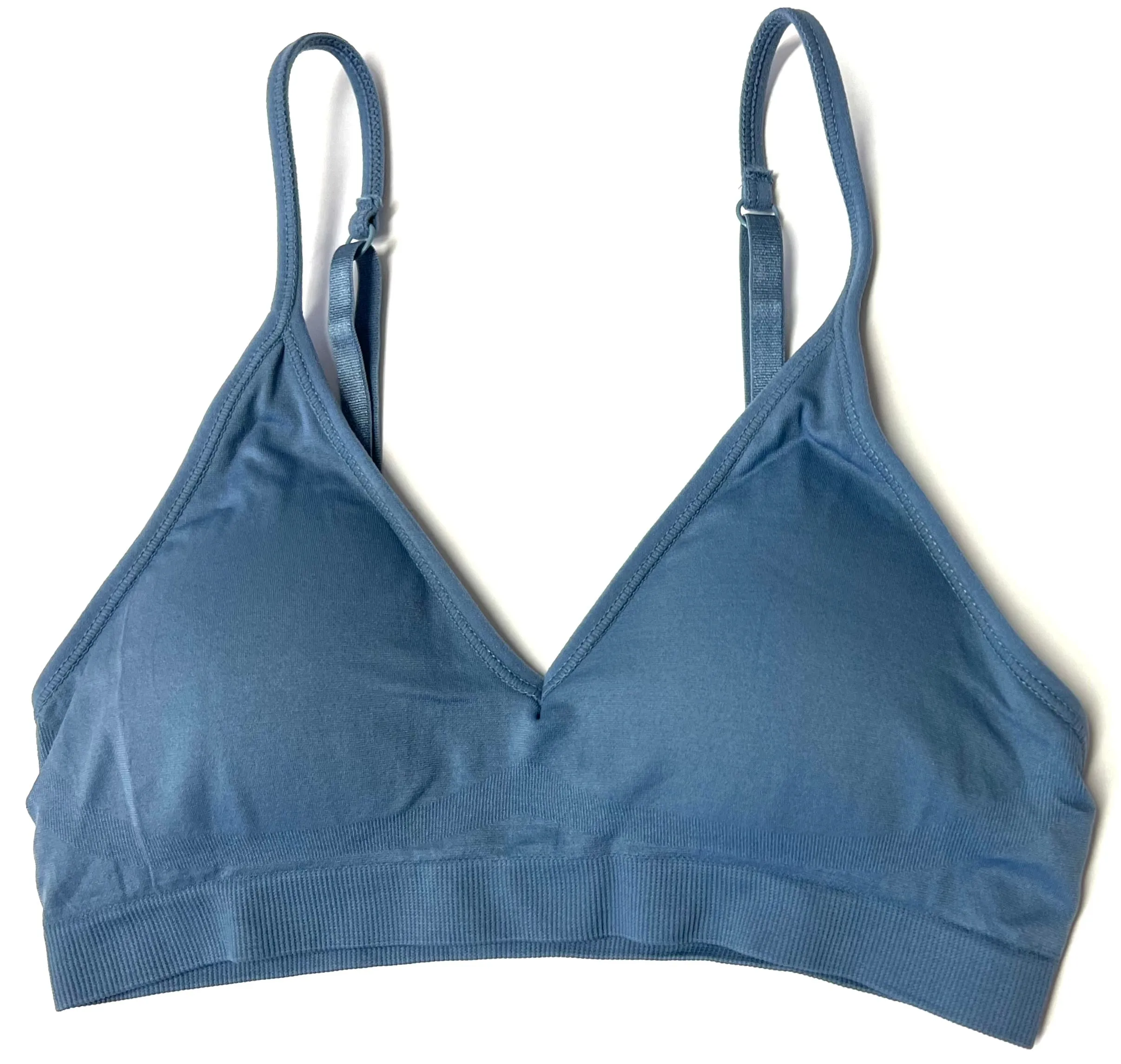 Fitted V-Front Adjustable / Convertible Straps Padded Bra