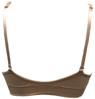 Fitted V-Front Adjustable / Convertible Straps Padded Bra