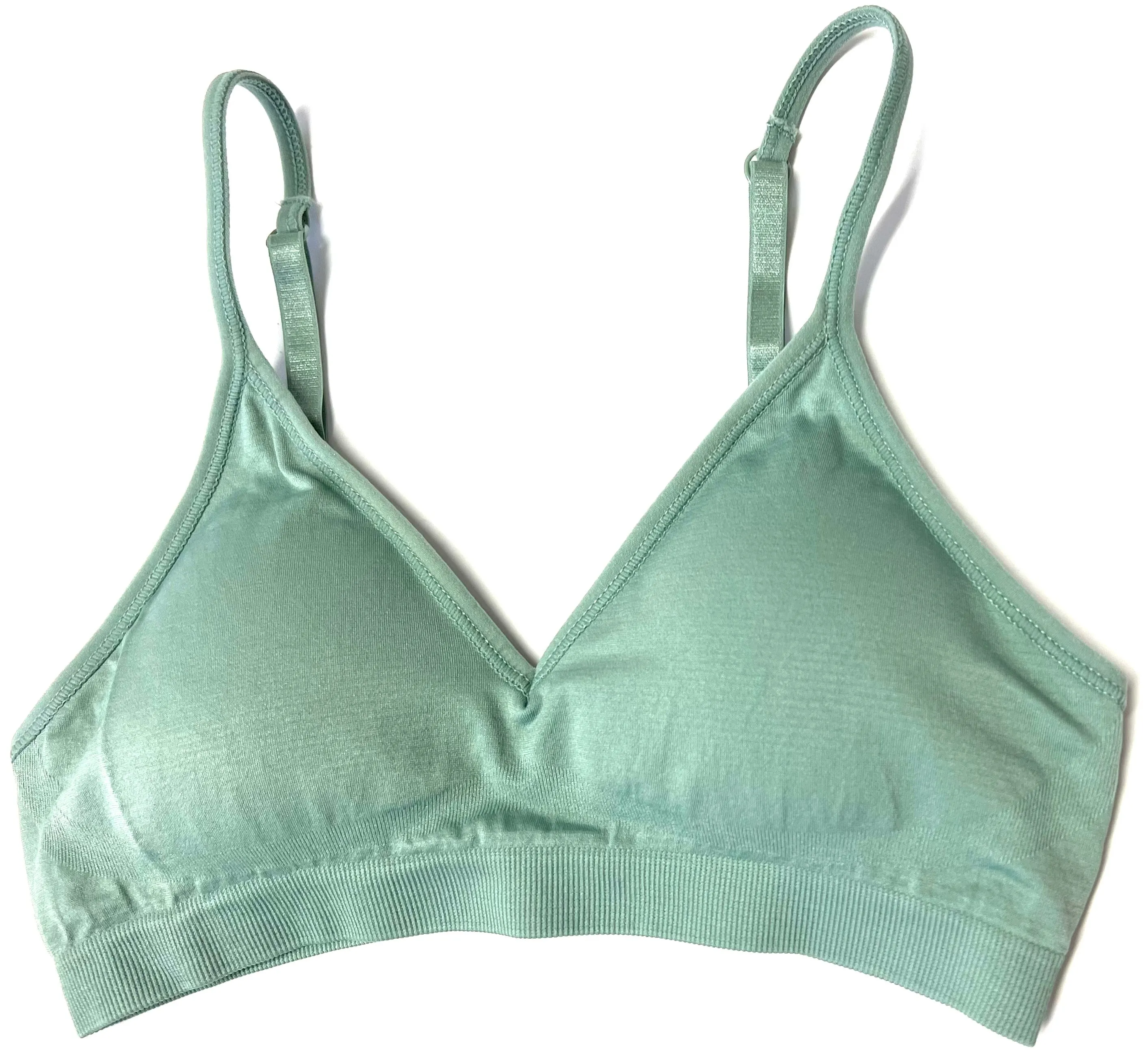 Fitted V-Front Adjustable / Convertible Straps Padded Bra