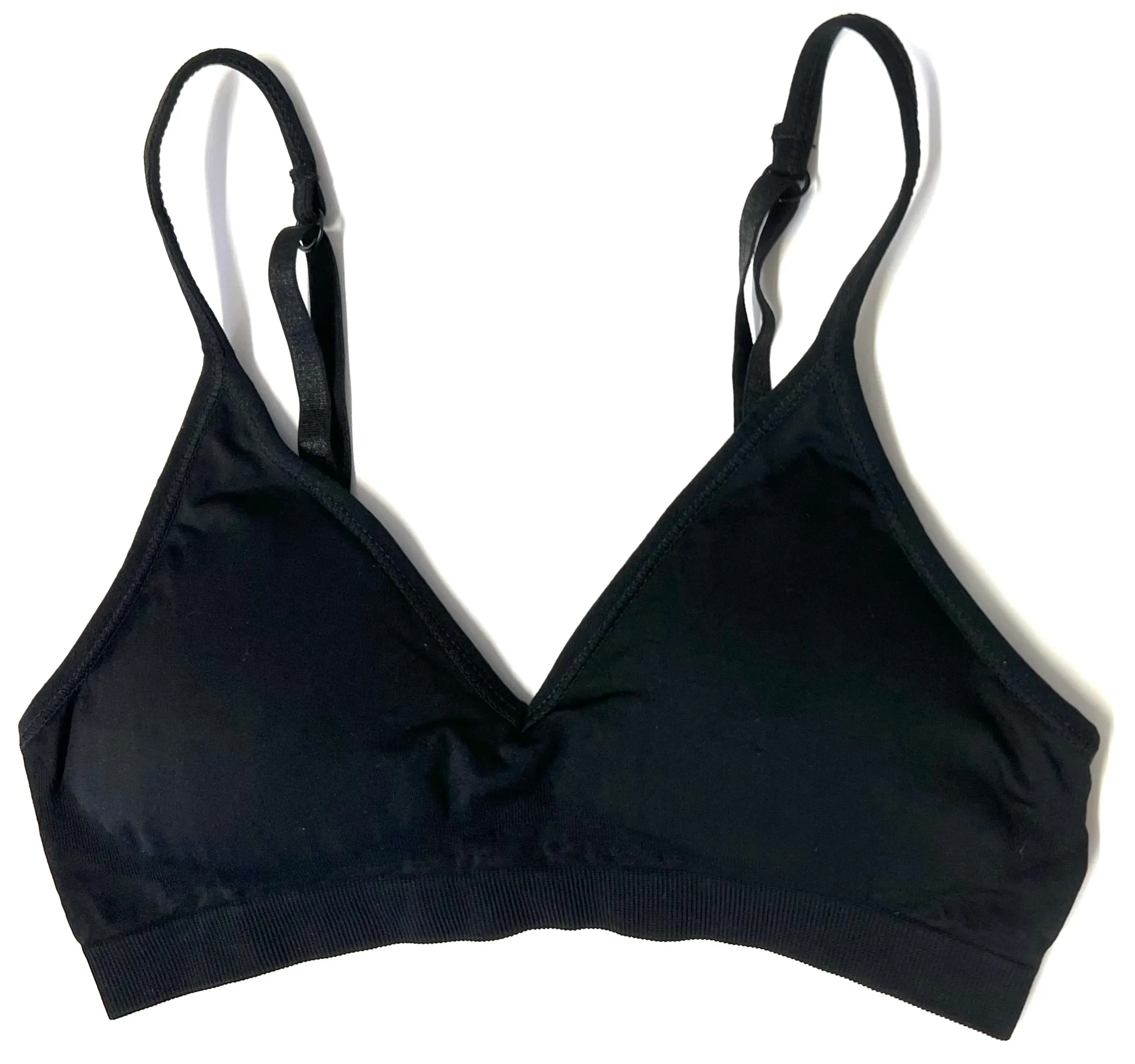 Fitted V-Front Adjustable / Convertible Straps Padded Bra