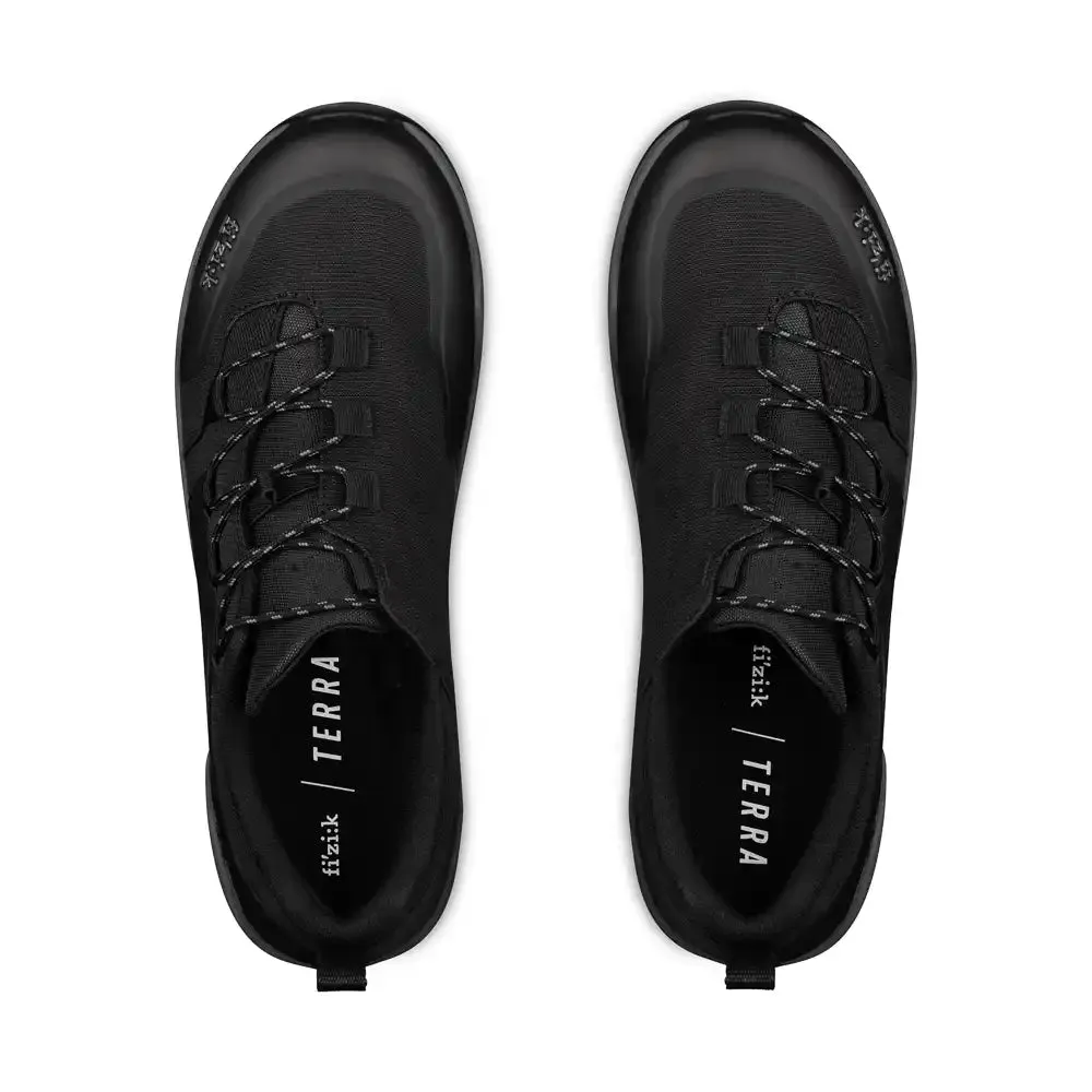 Fizik Terra X2 Ergolace Flat E-Bike Shoes - Black